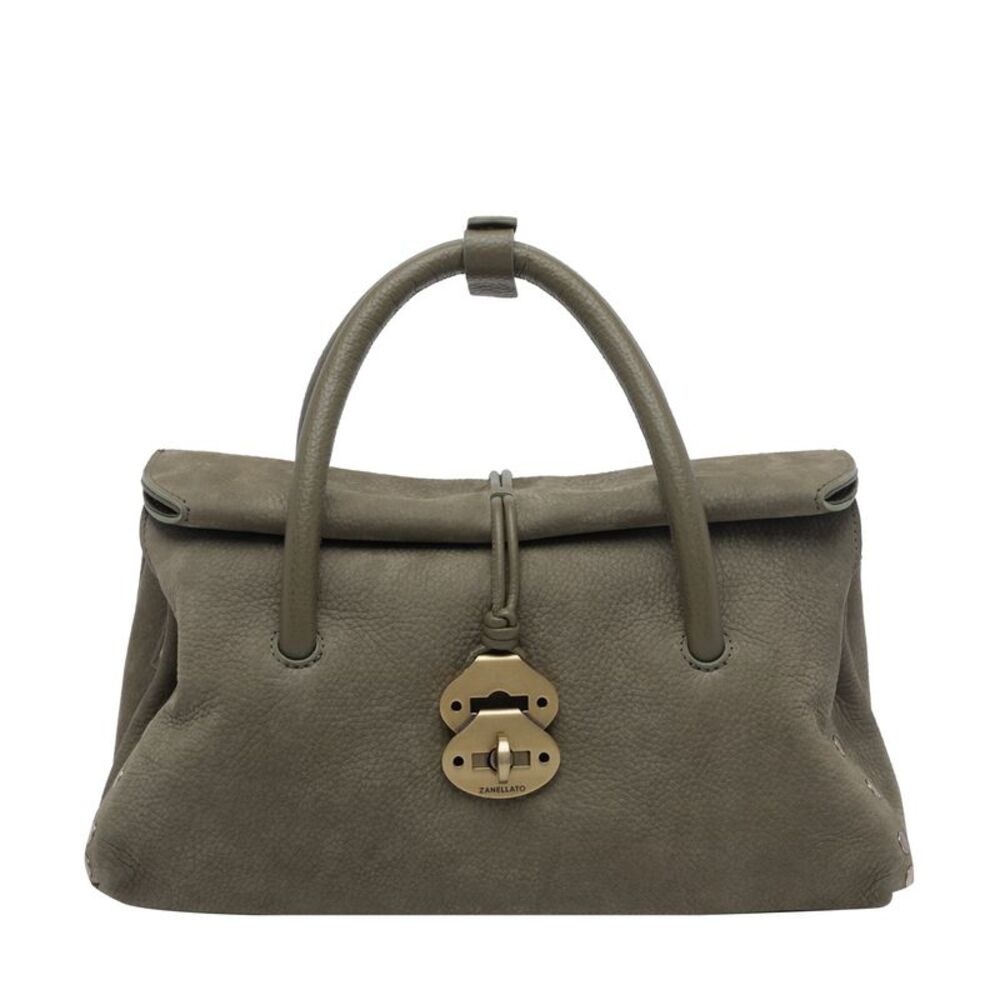 Zanellato Women Small Dotta Nabuk Handbag
